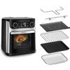 Moulinex Friggitrice ad Aria 15 Litri 2700 Watt 230 °C Nero AL556D Easy Fry MOULINEX
