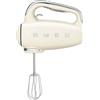 Smeg Sbattitore Elettrico 250 Watt 9 Velocità + Turbo Panna HMF01CREU 50's Style Smeg