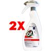 Cif 2 X Cif Bagno Formato Professionale Trigger Spray 750 Ml