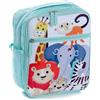 Puckator Borsa termica porta pranzo bambini con maniglia linea animali dello zoo Safari