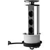 EVO LINE Prese a Scomparsa Incasso Torretta tavolo 3 Schuko 159310021600 Port EVOLINE