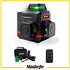 Metrica 3D mini green Livella laser a luce verde tracciatore autolivellante