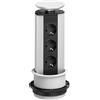 EVO LINE Prese a Scomparsa Incasso Torretta tavolo 3 Schuko 159310000600 Port EVOLINE