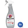 Chanteclair 8x Chanteclair Igienizzante Bagno Professional Ml 700