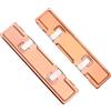 No 2 Pezzo Rame Puro Dissipatore di Radiatore per Memory Cooler Dissi5820