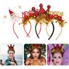 4 Pcs Cerchietto Festivo Fascia Per Il Capodanno Cinese Banca Di Ornamento