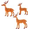 3 Pcs Decorazioni Natalizie Ornamento Di Renna Per La Casa Decorazione