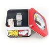 PEANUTS Orologio Snoopy Woodstock Peanuts Donna Quadrante Rosa Trasparente Regalo Non...