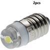 2pcs/10pcs E10Pz Miniatura Vite Lampadina LED 3V Luce Bianca Torcia Lampadine.