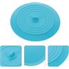 Tappo scarico vasca Tappo vasca Tappo scarico silicone Tappo scarico vasca (blu)