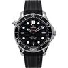 Omega Subacquei Automatico Quadrante Nero Gomma 210.32.42.20.01.001 da Uomo