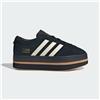 adidas gazelle silver green womens ADIDAS ORIGINALS Black Gazelle Bold sneakers for women – Pavidas main image 1