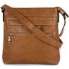 Phil Borsello tracolla color cuoio da uomo vintage lavoro ufficio viaggio messenger