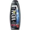 Vidal - Bagnoschiuma Energy & Sport, Formula Energizzante, con estratti di Ginseng e Guaranà, Dermatologicamente Testato, 500ml