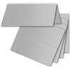 FarbenFroh by GUSTAV NEUSER FarbenFroh di GUSTAV NEUSER 50 segnaposto in argento (iride) - 4,5 x 10 cm - b