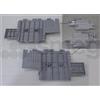 SMEG Kit regolazione cesto DX+SX grigio per lavastoviglie 690074913 SMEG