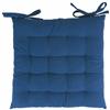 GALILEO SpA Set 5 Cuscino sedia con lacci 40x40 cm, blu, Sibilla