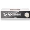 techno line Technoline WT 483 - Radiosveglia con Porta di Ricarica USB, Effetto retrò