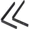 2 Pcs Supporti Casse Monitor Per Altoparlanti Da Scrivania Mensola Muro