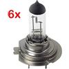 Lampa Pilot 6x Lampadine Alogene H7 12V 55W Lampade Omologate per Faro Auto Moto - C58052