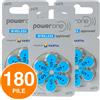 Power-One 180 Batterie PILE POWERONE 675 per Apparecchi Acustici PROTESI udito PR44 p675