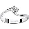 Comete Anello SOLITARIO Donna COMETE Oro 18kt Diamante 9 P.Ct. codice ANB2034