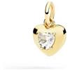 DoDo Ciondolo Dodo Cuore Oro Giallo e Zaffiro Sintetico DMC6000-HEART-SZB9G Charm