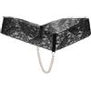 donne mutandine crotchless pizzi trasparenti perizoma intimo perle
