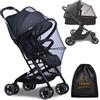 Does not apply Zanzariera Universale per Passeggino,Rete Zanzare Neonato per Carrozzina Con Dop