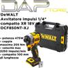 DeWalt - Avvitatore ad impulsi compatto da 1/4" XR 18V cod.DCF850NT in valigetta