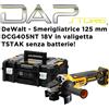 DEWALT - Smerigliatrice angolare 125 mm 18V cod. DCG405NT - TRASPORTO INCLUSO!