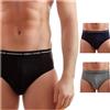 Enrico Coveri Set di 3 slip uomo Enrico Coveri in cotone bielastico ES1000