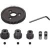 Metal Steel 54T 0.8 32 Pitch Spur Gear con 15T/17T/19T Pignoni Gear RC Car