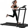 Mobvoi Home Treadmill SE Tapis Roulant AI Intelligente Elettrico 1-12km/h Pieghevole 3 in 1 Tappetino da Passeggio Portatile Compatto da 2,5 HP con Display LED Telecomando TicSports APP 120 kg Nero