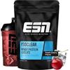 ESN Isoclear Proteine Isolate del Siero di Latte in Polvere, Ciliegia, 1000 g, Proteinlimo con gusto delizioso alla frutta, siero di latte chiaro - made in Germany