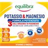 Equilibra Integratori Alimentari, Potassio e Magnesio 3 Formula Potenziata, Integratore Magnesio e Potassio per Reintegro Sali Minerali, Gusto Arancia, Senza Glutine e Senza Lattosio, 14 Bustine