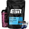 ESN ISOCLEAR Proteine isolate del siero di latte in polvere, Té freddo al mirtillo, 1000 g, limonata proteica dal sapore fruttato e delizioso, siero di latte chiaro - Made in Germany