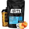 ESN Isoclear Proteine Isolate del Siero di Latte in Polvere, Té Freddo alla Pesca, 1000 g, Proteinlimo con gusto delizioso alla frutta, siero di latte chiaro - made in Germany