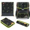 Herlitz Set di zaini per la scuola, 4 pezzi, 17 l, ergonomici, peso ridotto, classe 1, Wild, 37 x 31 x 22 cm, Wild Life
