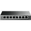 TP-Link Switch Gigabit TL-SG108PE Easy Smart con 4 porte PoE+ (64 watt, porte RJ