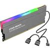 Dissipatore di calore in lega di alluminio ARGB Memory RAM Cooler per DDR2