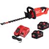 MILWAUKEE Elettroutensili Tagliasiepi a Batteria 18V Milwaukee M18 FHET60-802 a Lama Bilaterale 60cm +2 Ba