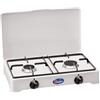 CFParker FORNELLO DA TAVOLO PARKER 2 FUOCHI ALIMENTAZIONE GAS GPL (GAS NELLE BOMBOLE) USO