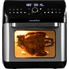 PremierTech Friggitrice Ad Aria Senza Olio da 12 Litri Extra Large 10 Programmi Display