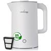 LEHMANN Bollitore Elettrico in Acciaio Inox 1,7L 2200W Riscaldamento Rapido Design a