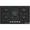 Bosch Piano cottura gas 5 zone SERIE 6 PPQ7A6I40 Black (75cm)