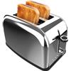 Cecotec Tostapane Verticale 2 Slot Brevi Toastin' time 850 Inox Lite. 850 W, 2 f