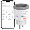 Oblinple Presa Smart WiFi Intelligente 16A Smart Plug con Monitoraggio energetico Control