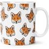Gift Base Foxy Fox Motivo 284ml Tazza - Divertente Animale Carino Rosso Pazzo Donna Uomo