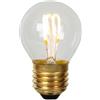 LUCIDE G45 - Lampadina a filamento - Diametro 4,5 cm - Dim. LED - E27-1 x 3 W 2700 K - Trasparente